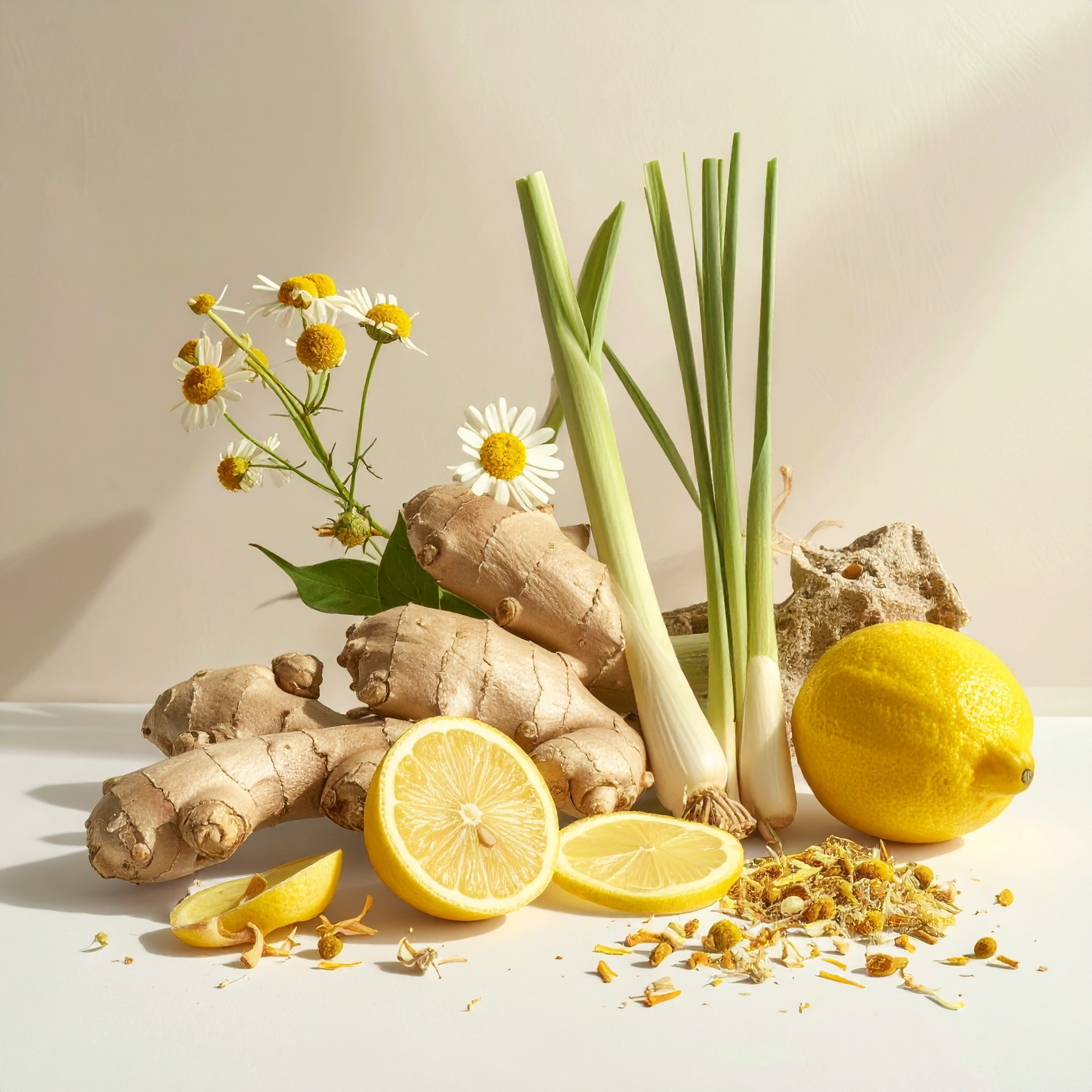 Lemongrass Ginger Tisane Package Design